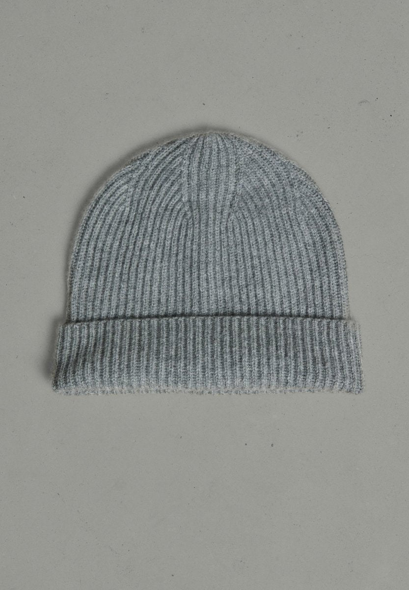 Bonnet cachemire 4 fils gris clair - UNI 11-0