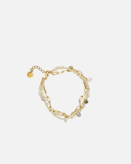 Bracelet cheville multi rangs Sia-0