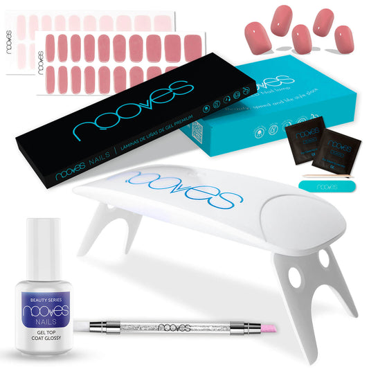 Starter Kit Beauty Rose - Pack de Iniciación con Top Coat - Pale Pink - Rose Pâle-0