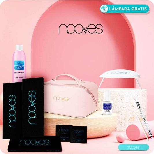 Starter Kit Beauty Plus - Pack de Iniciación con Top Coat, Nail Remover y neceser NOOVES-0