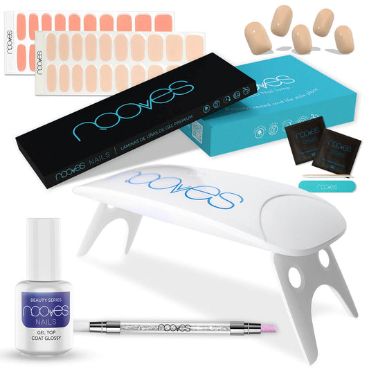 Starter Kit Beauty Nude - Pack de Iniciación con Top Coat - Powder Blush - Praline Princess-0